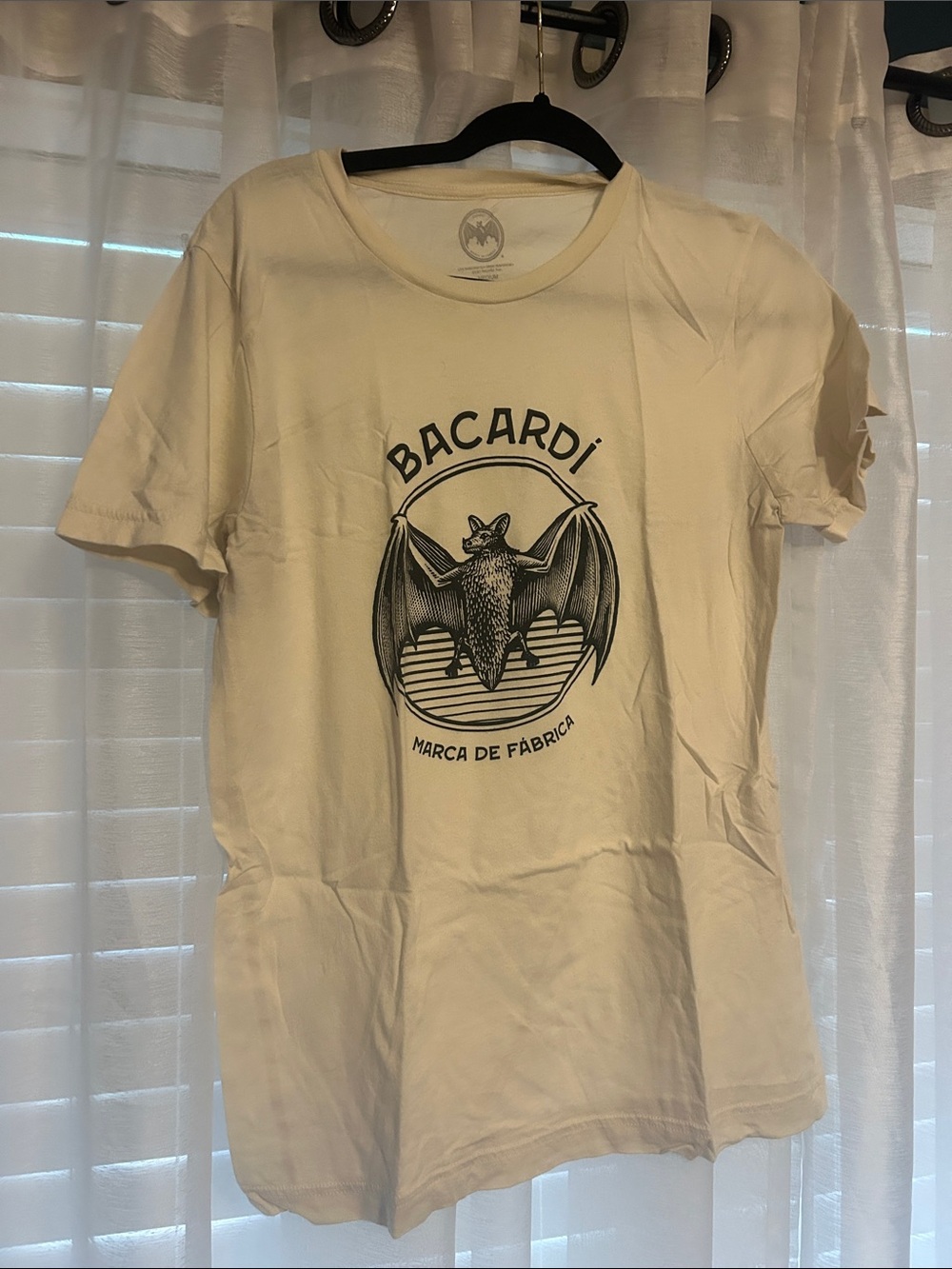 Bacardi Cream Graphic Short Sleeve Tee